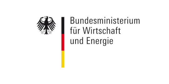 [Translate to English:] Logo of the Federal Ministry for Economic Affairs and Energy