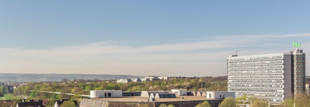 North Campus with the Mathetower building
